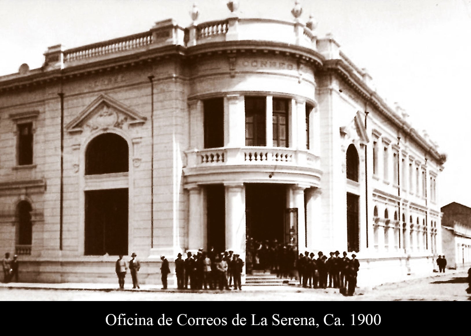 Oficina de Correos de La Serena, Ca. 1900