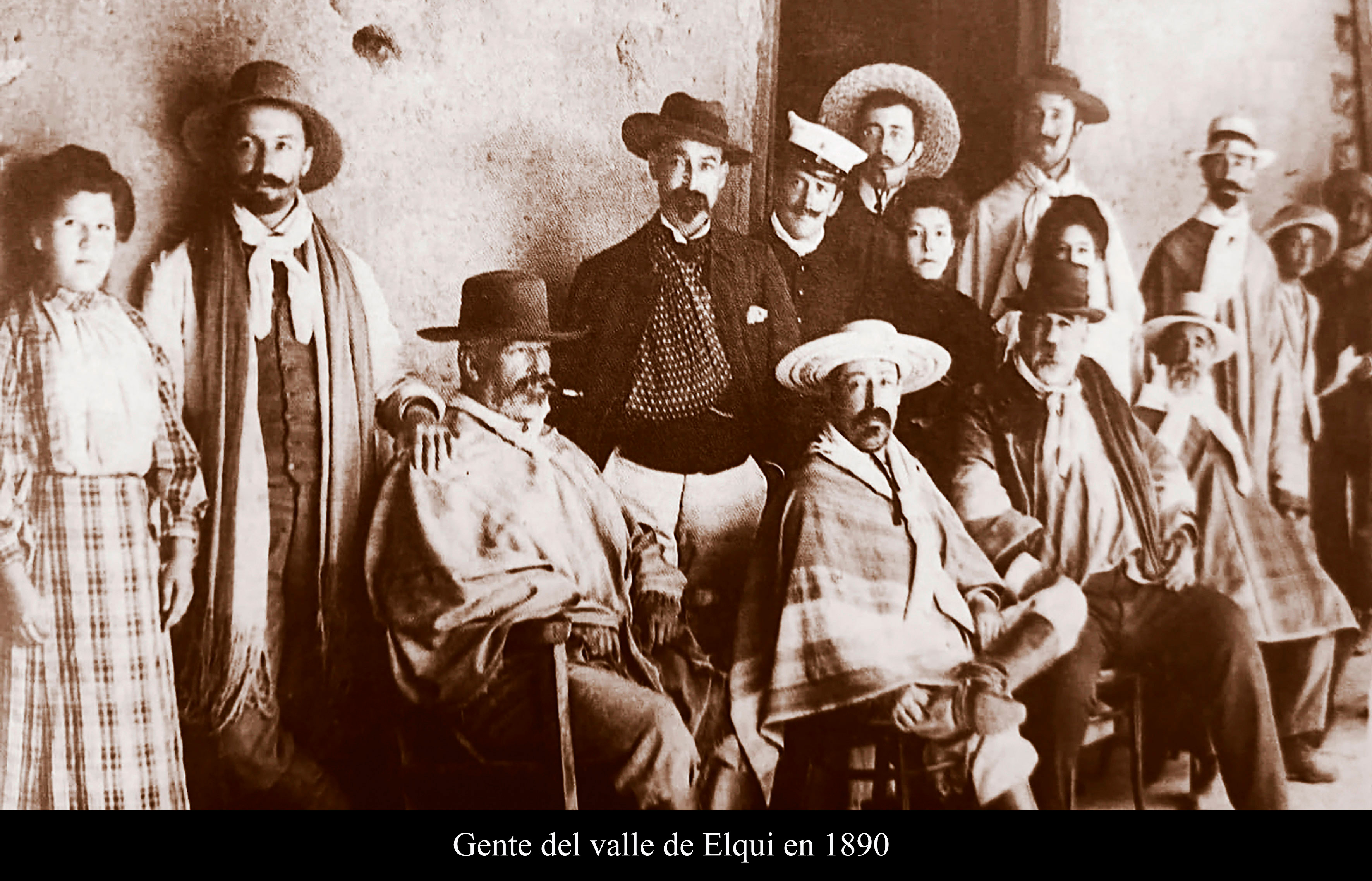 Gente del valle de Elqui en 1890