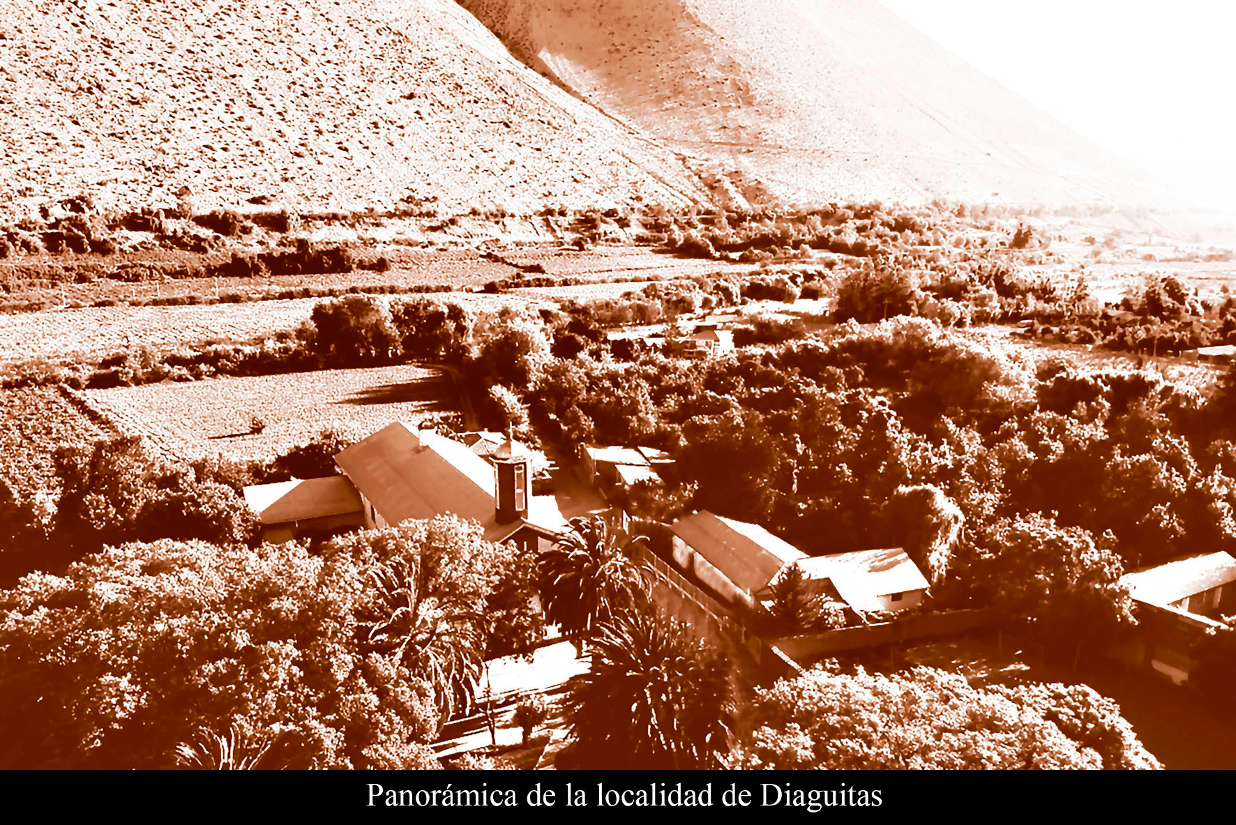 Panor&aacute;mica de la localidad de Diaguitas