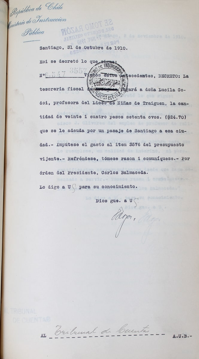 Decreto 1910 - 3