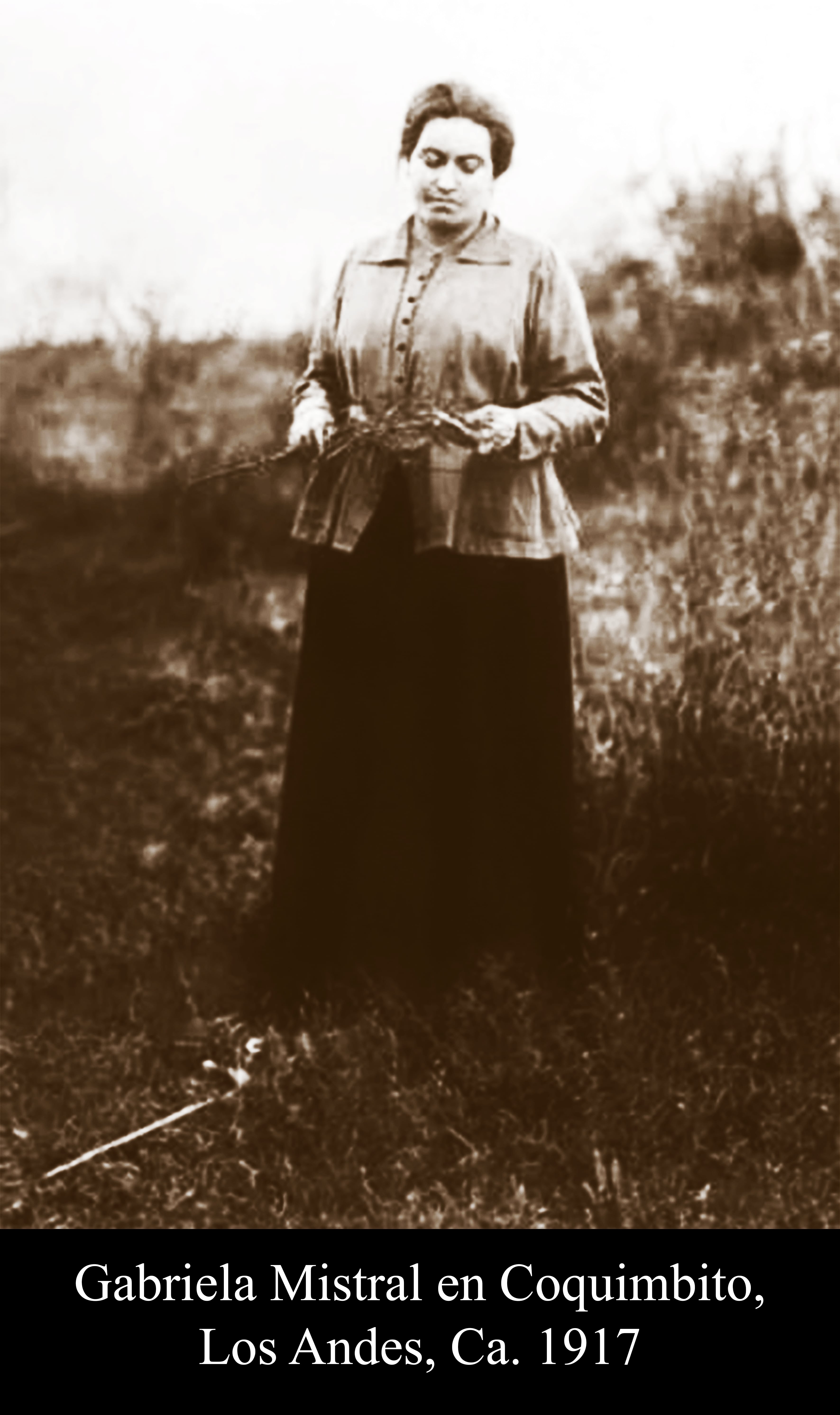 Gabriela Mistral en Coquimbito