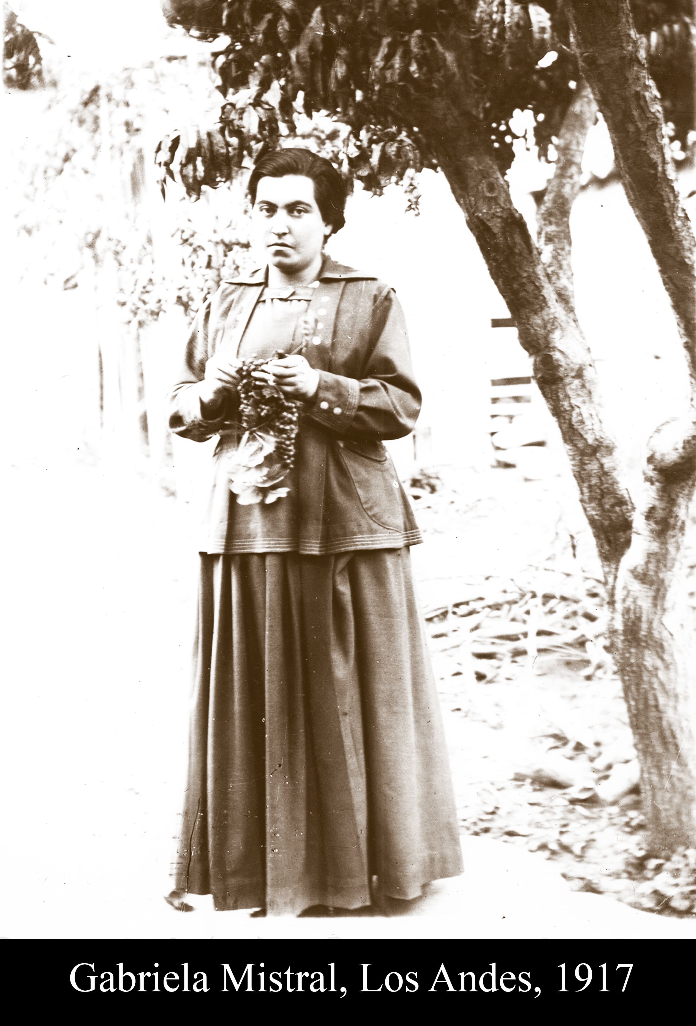 Gabriela Mistral, Los Andes, 1917